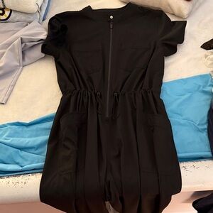 Black Short Sleeve Jumpsuit old navy
